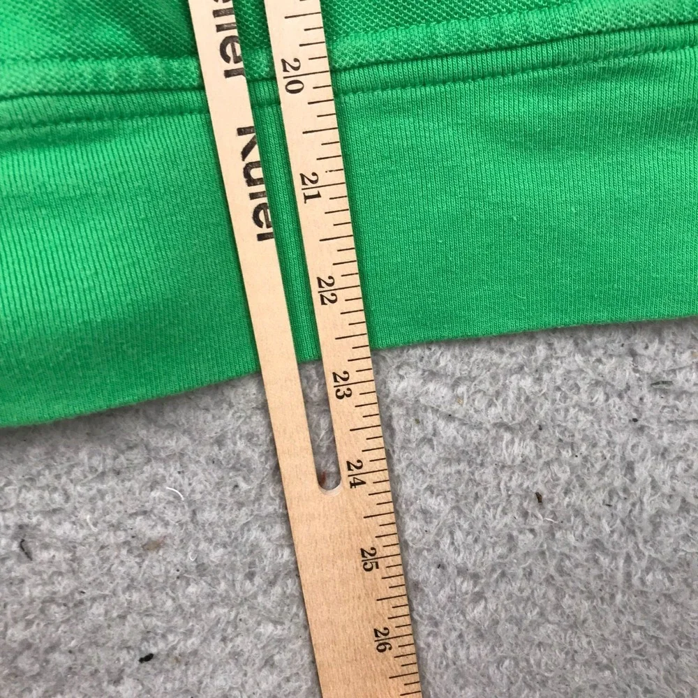 Polo Ralph Lauren Hoodie Mens S Green Knit Cotton Full Zip Hoodie Jacket *FLaw